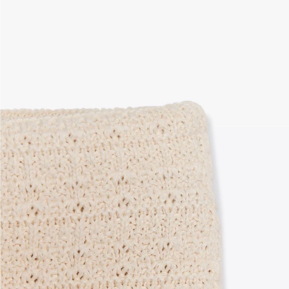ZARA Combined Knit Skirt - Picture 7 of 9